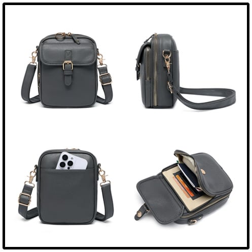 LAST DAY- Crossbody Leather Bag