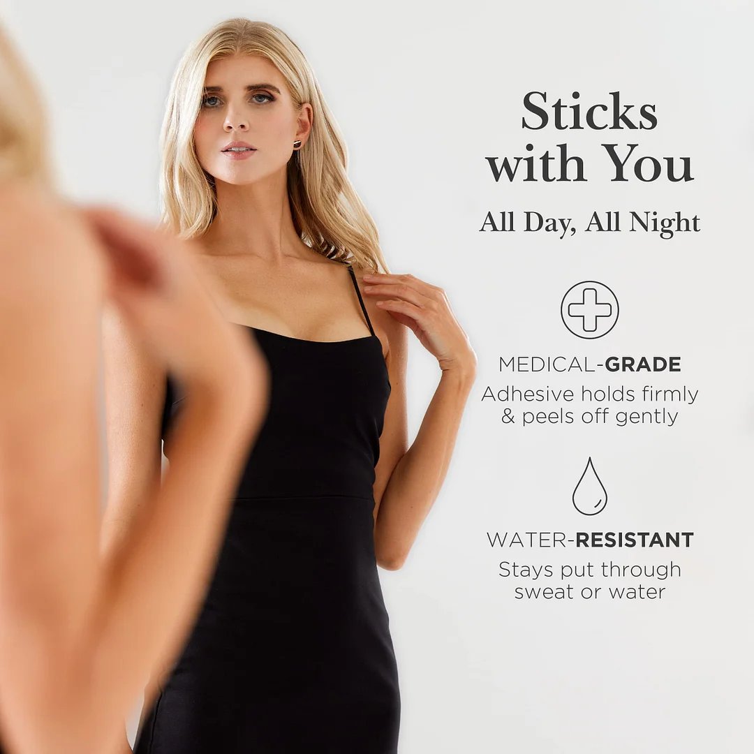 Go Braless! Seamless Nipple Covers(Latex-free and 100% Medical Silicone)