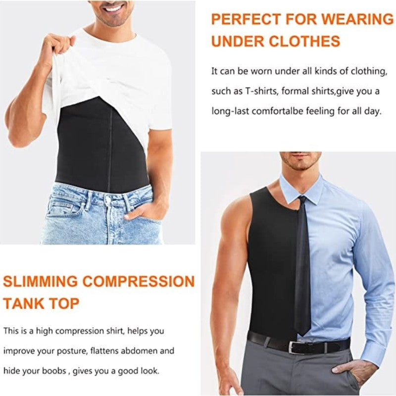 Men's Vest Slimming Body Shaper