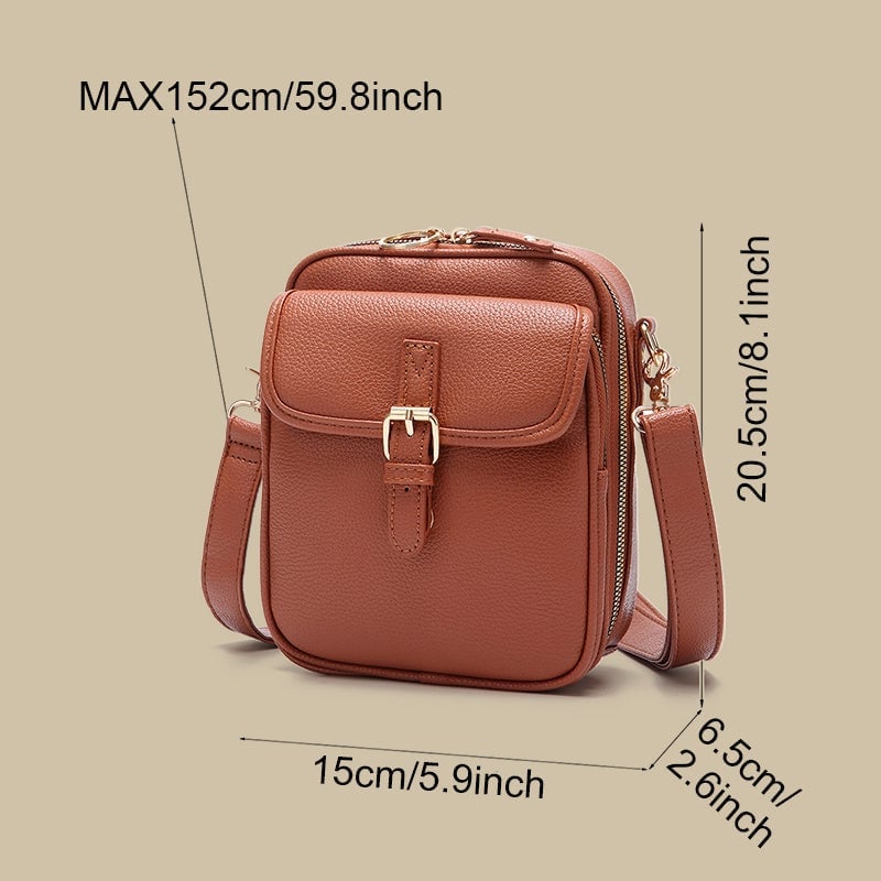 LAST DAY- Crossbody Leather Bag