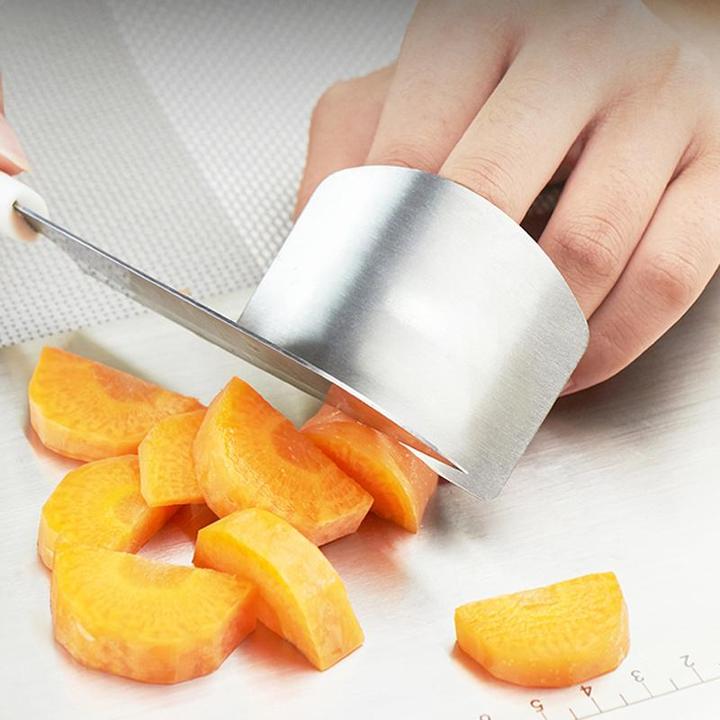 Kitchen Tool Aid Stainless Steel Finger Guard