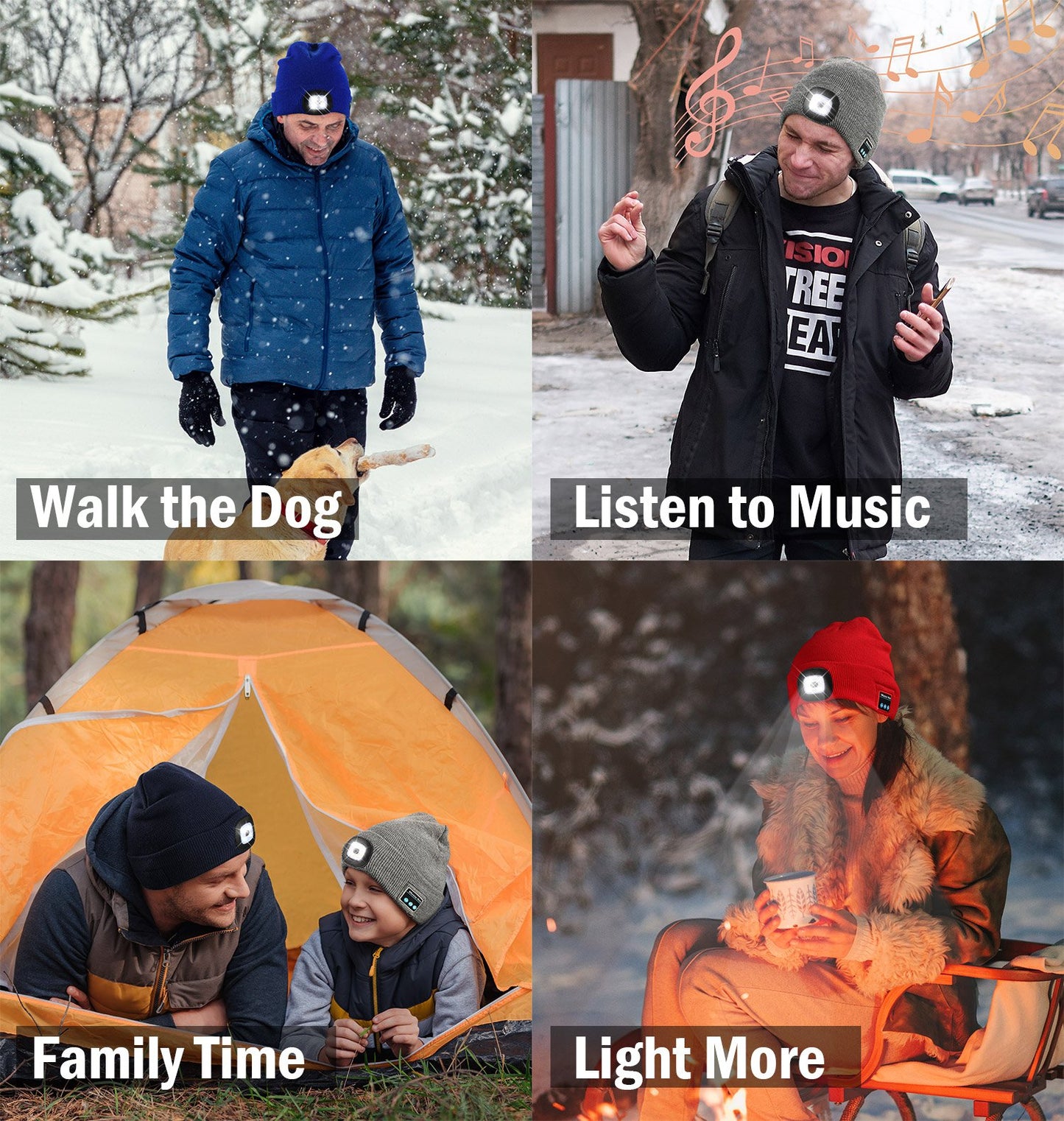 3-in-1 Function Bluetooth Beanie