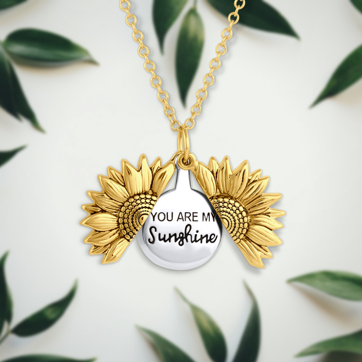 "You Are My Sunshine"" Necklace
