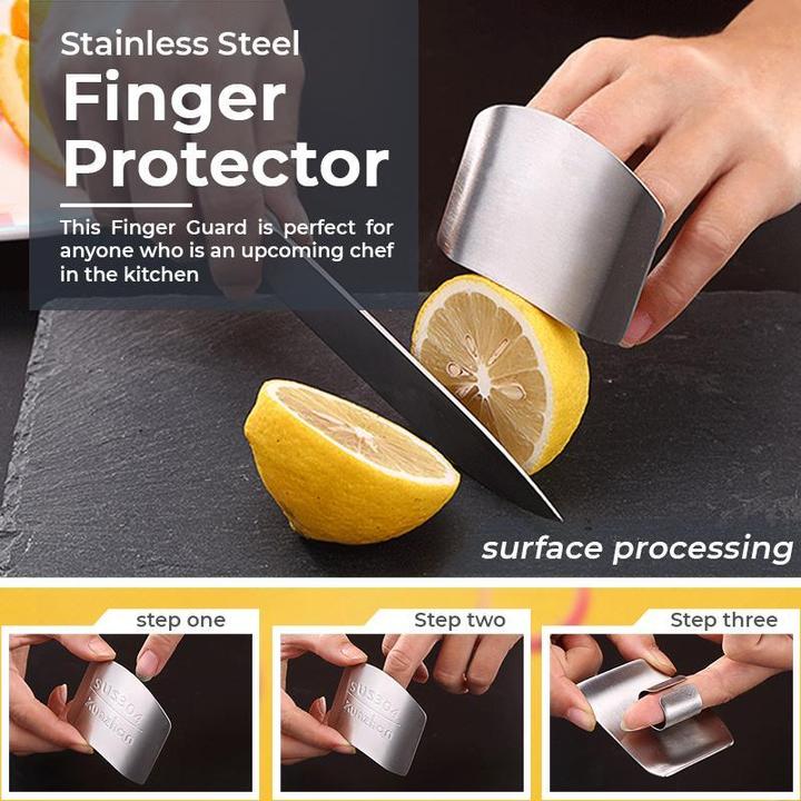 Kitchen Tool Aid Stainless Steel Finger Guard