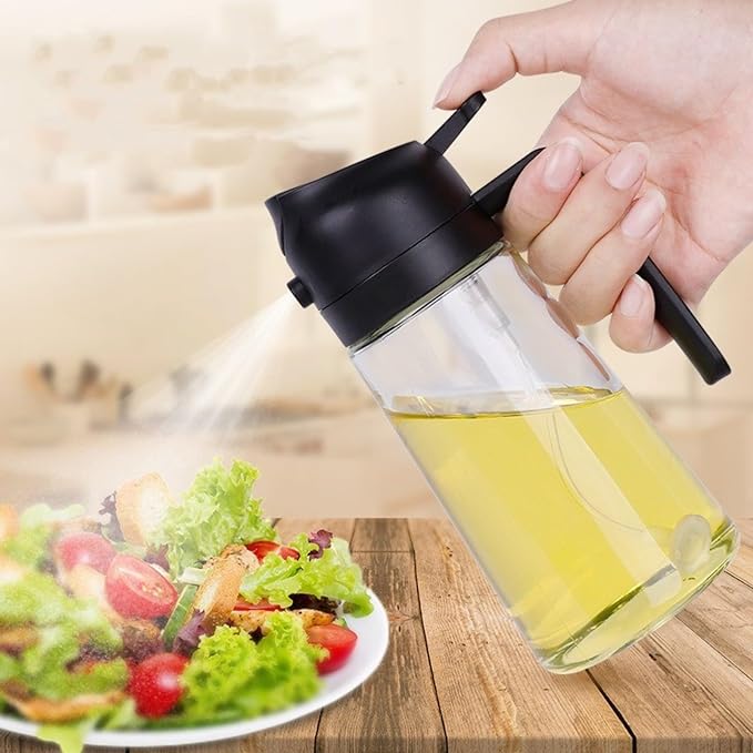 HOT SALE!2 in 1 Glass Oil Sprayer & Dispenser(Buy 2 Get 10% OFF)