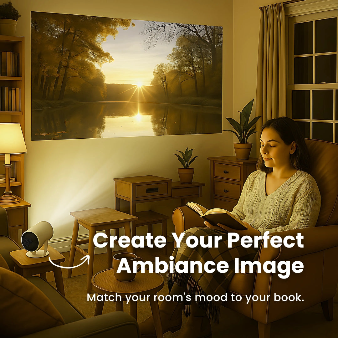 Ateticime Portable Projector