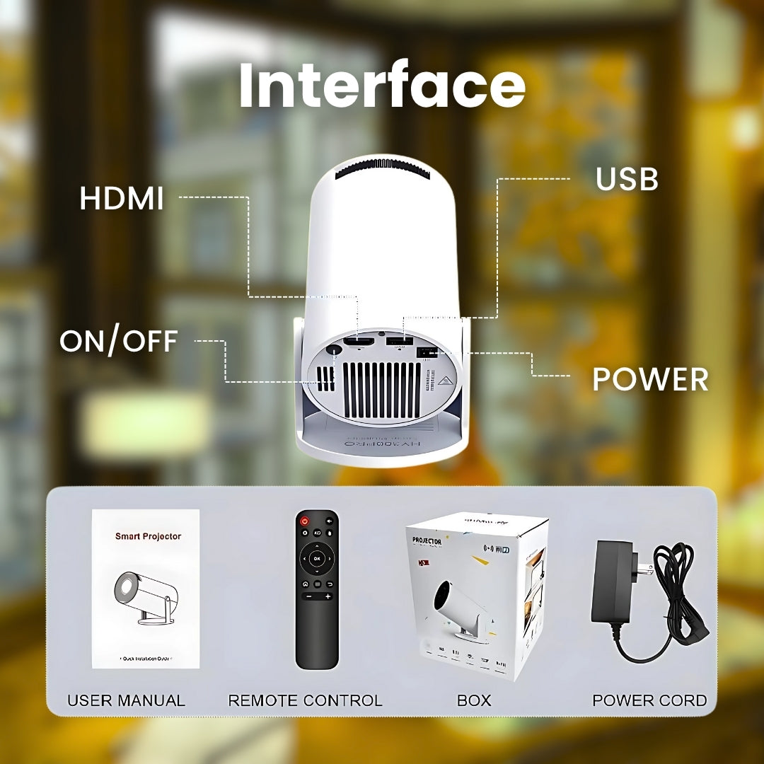 Ateticime Portable Projector