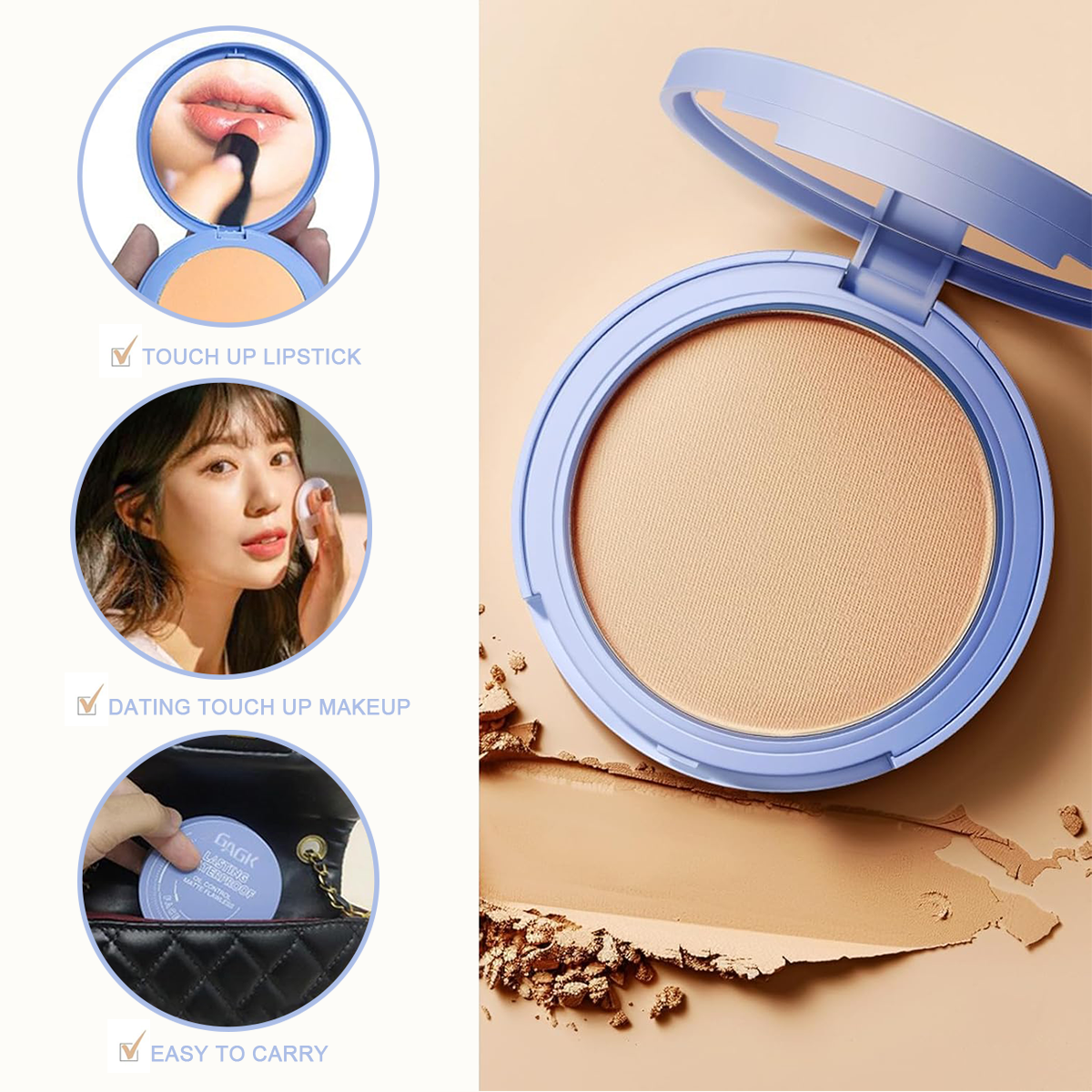 Matte Wet And Dry Powder(BUY 1 FREE 1)