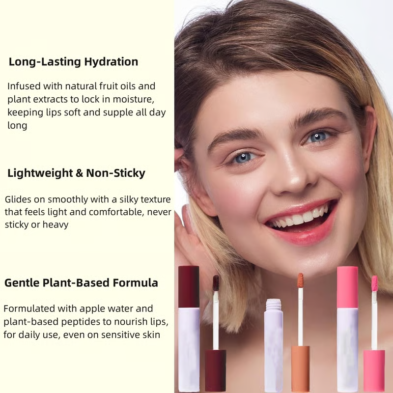 Lips Staining Lip Oil (Non-Sticky | Non-Smudge | 24H Long-Lasting)