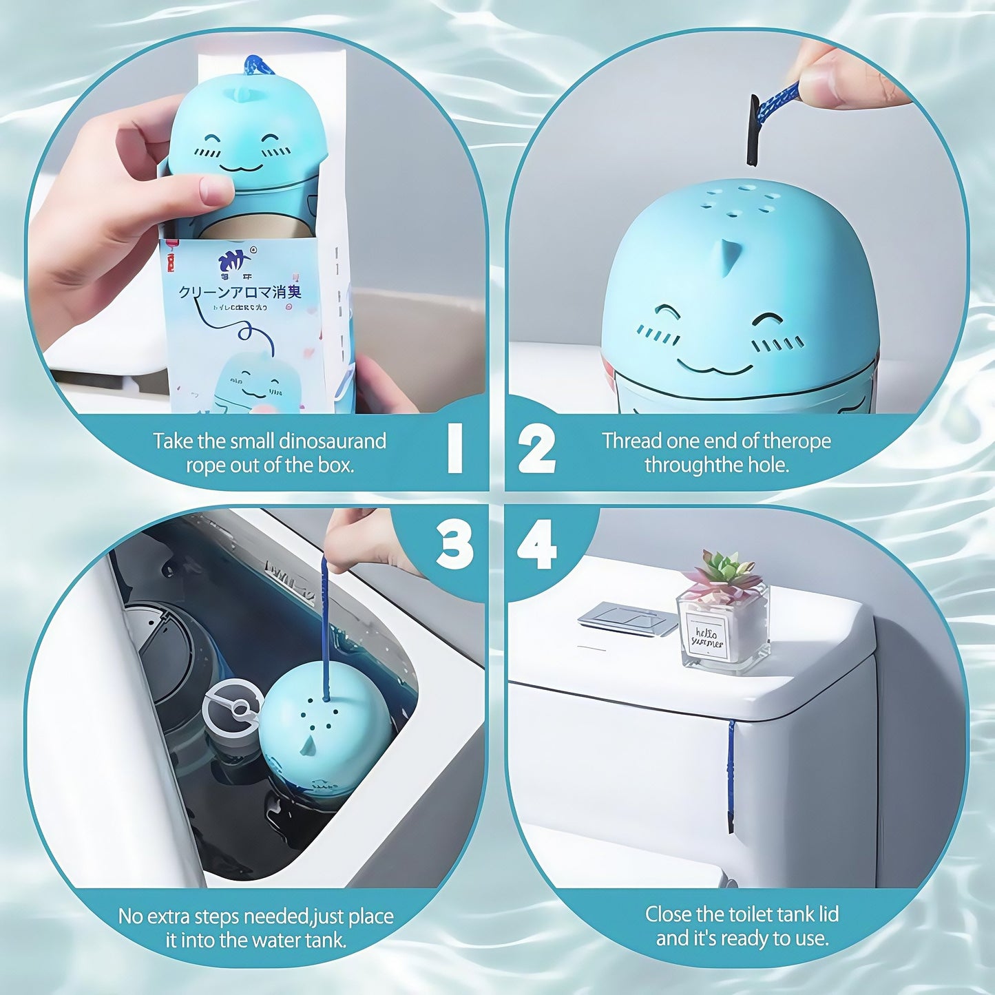 LAST DAY !Toilet Cleaner & Toilet Deodorizer Wonder