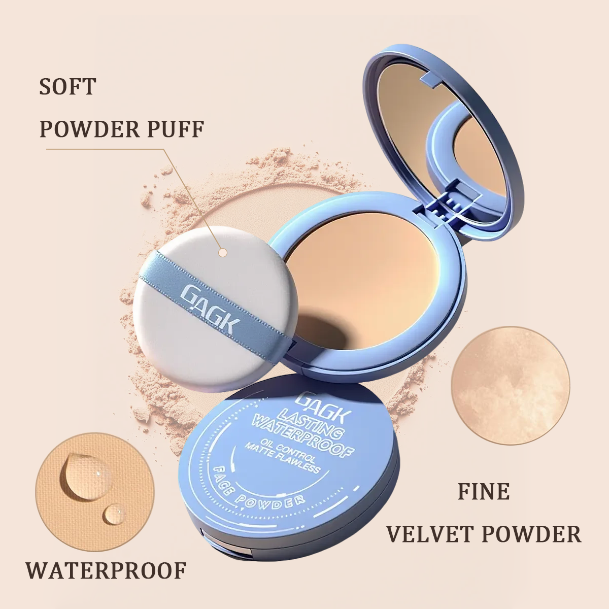 Matte Wet And Dry Powder(BUY 1 FREE 1)