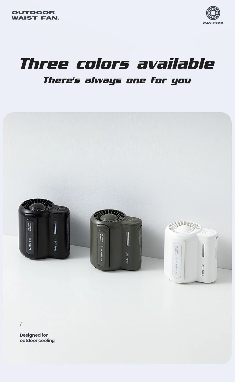 Bladeless Waist Mounted Electric Fan