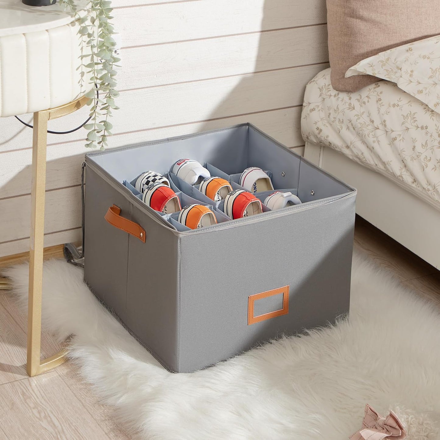 LAST DAY - Fabric Shoe Organizer Storage Box