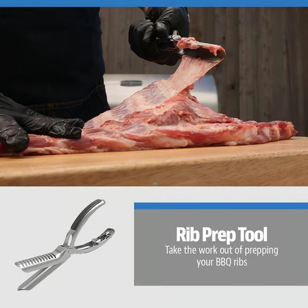 BBQ Rib Skinner Premium Food-Grade 304 Stainless Steel