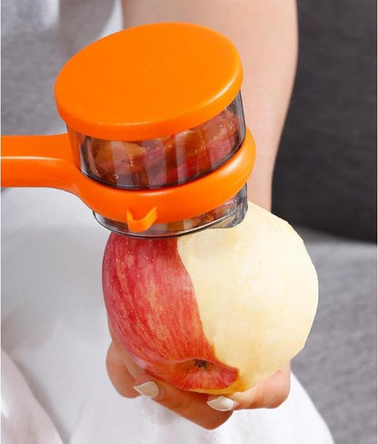 Double-sided Stainless Steel Blade Peeling Knife With Storage Box