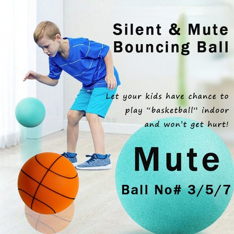 SILENT FOAM BASKETBALL(Free basketball hoop)