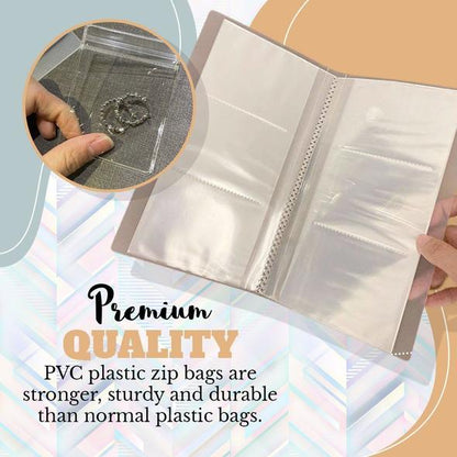 2025 Transparent Jewellery Storage Book Set