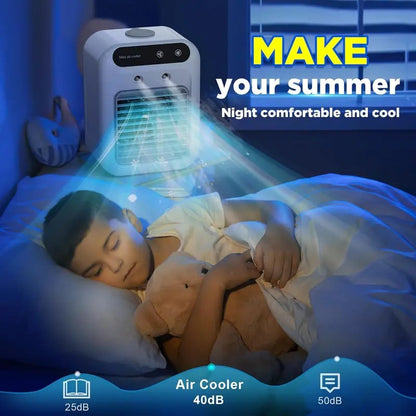 Portable Air Conditioners, 3-In-1 Cooling Fan with 2-Speed Mist Fan