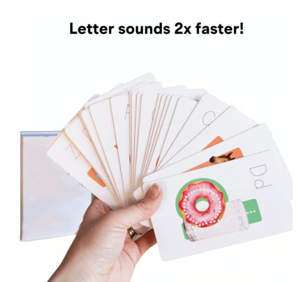 preschool alphabet tool - learn letter sounds 2x faster!