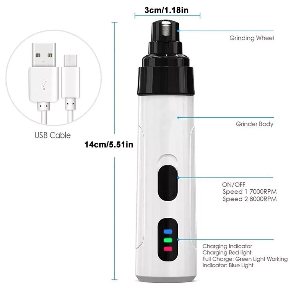 Give your pet a quick and easy manicure——Silent Groom Pro