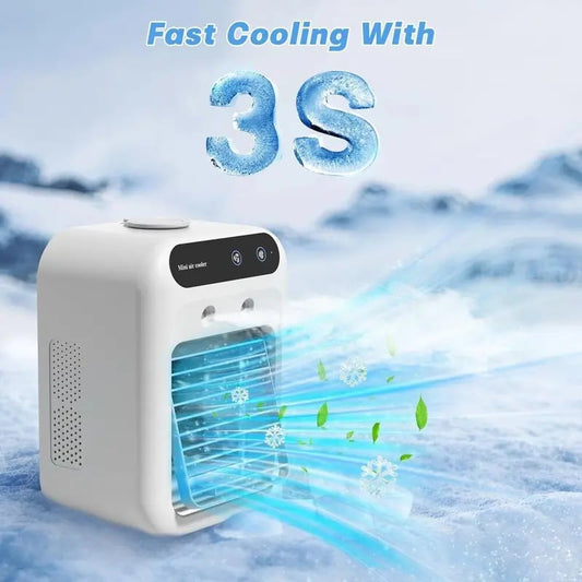 Portable Air Conditioners, 3-In-1 Cooling Fan with 2-Speed Mist Fan