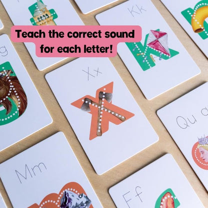 preschool alphabet tool - learn letter sounds 2x faster!