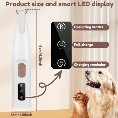 Pet Hair/Fur trimmer for Dogs and Cats (For Sensitive Pets)