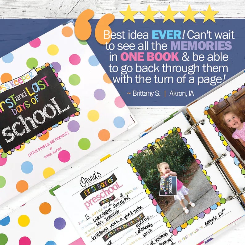 Easiest School Days Memory Album