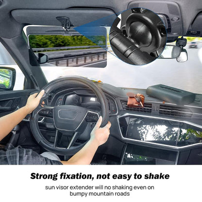 Universal Car Sun Visor With Polarized Glare Protection