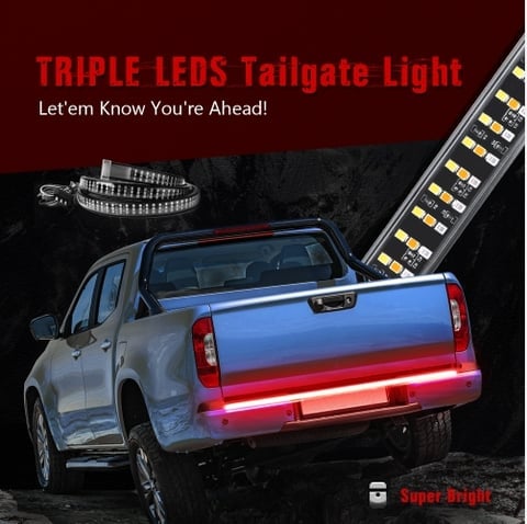 Tailgate Lights, Turn Signals And Driving And Reversing Lights