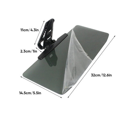 Universal Car Sun Visor With Polarized Glare Protection