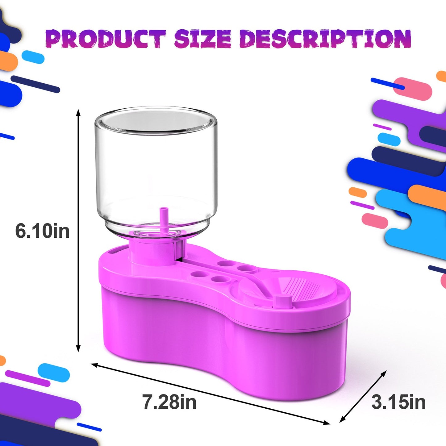 Universal Crafts Paint Brush Cleaner Rinse Cup