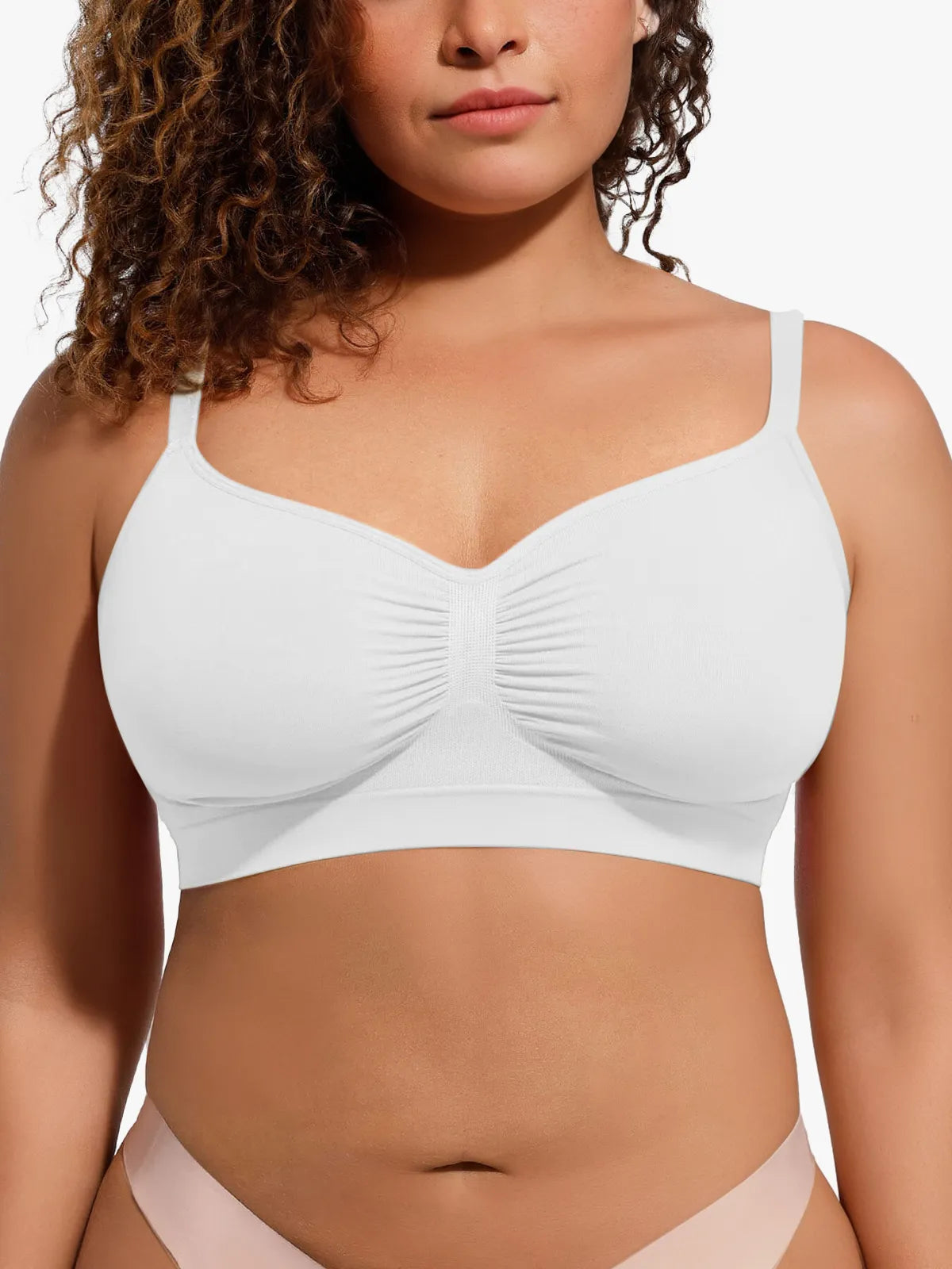 Non-Padded Wireless Full Coverage Bra