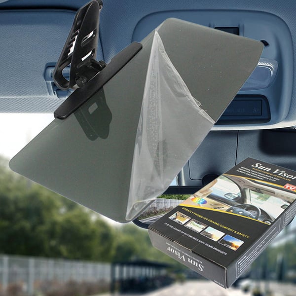 Universal Car Sun Visor With Polarized Glare Protection