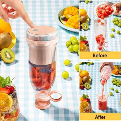 Portable blender for fresh juice