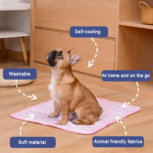 LAST DAY 49% OFF Dog Cooling Mat (4x more effective)