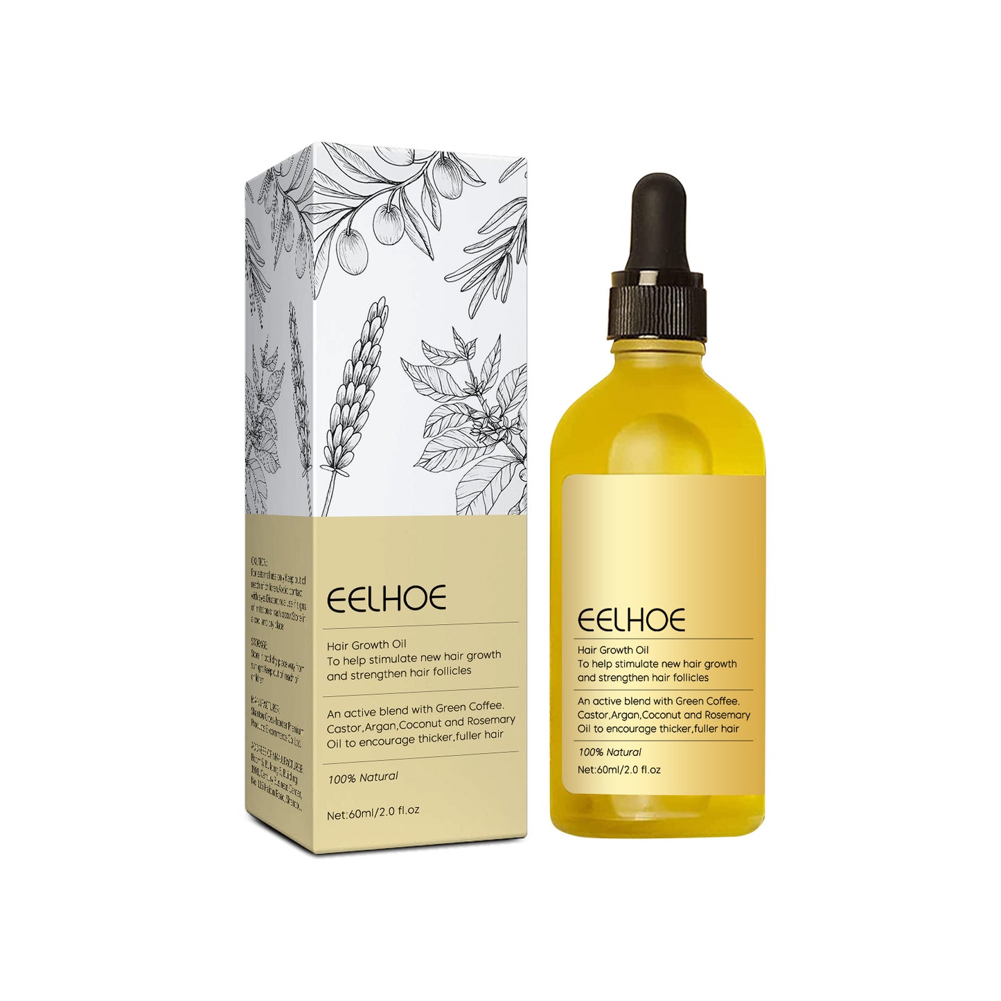 Spring Sale 49% OFF！ Natural Hair Growth Oil