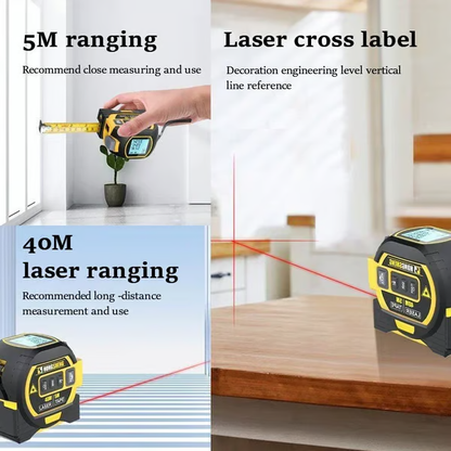 Measurin Sight 3-In-1 Infrared Laser Tape Measuring