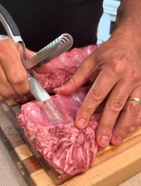 BBQ Rib Skinner Premium Food-Grade 304 Stainless Steel