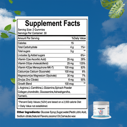 Ateticime Heightener Gummies