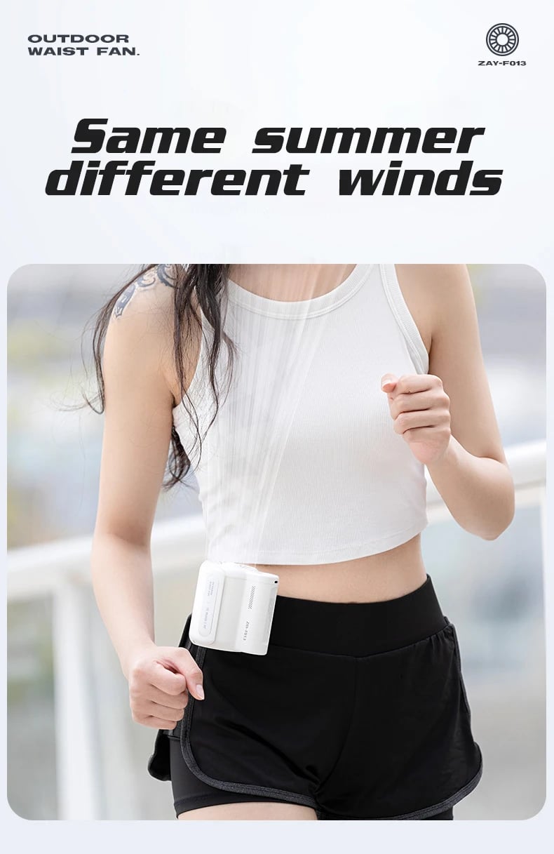 Bladeless Waist Mounted Electric Fan