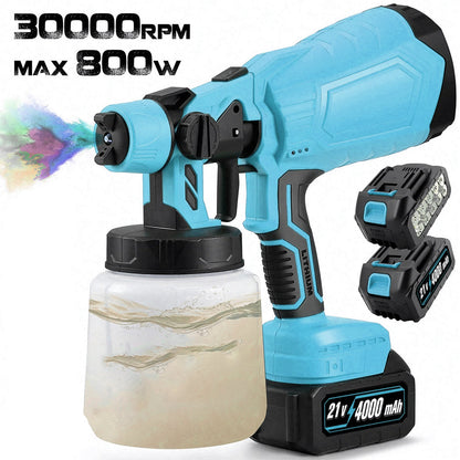 High-pressure Cordless Paint Sprayer with Battery