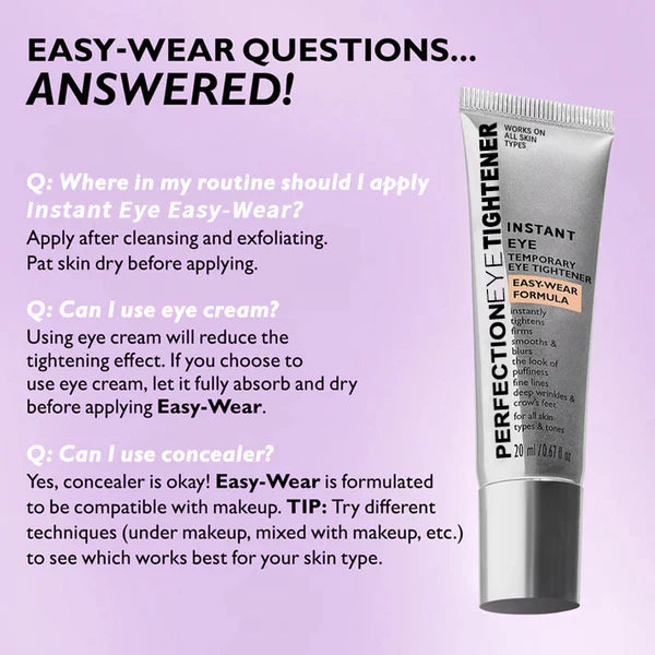 Instant Eye Tightener Easy-Wear Formula-Ultimate Lift &Smooth Finish