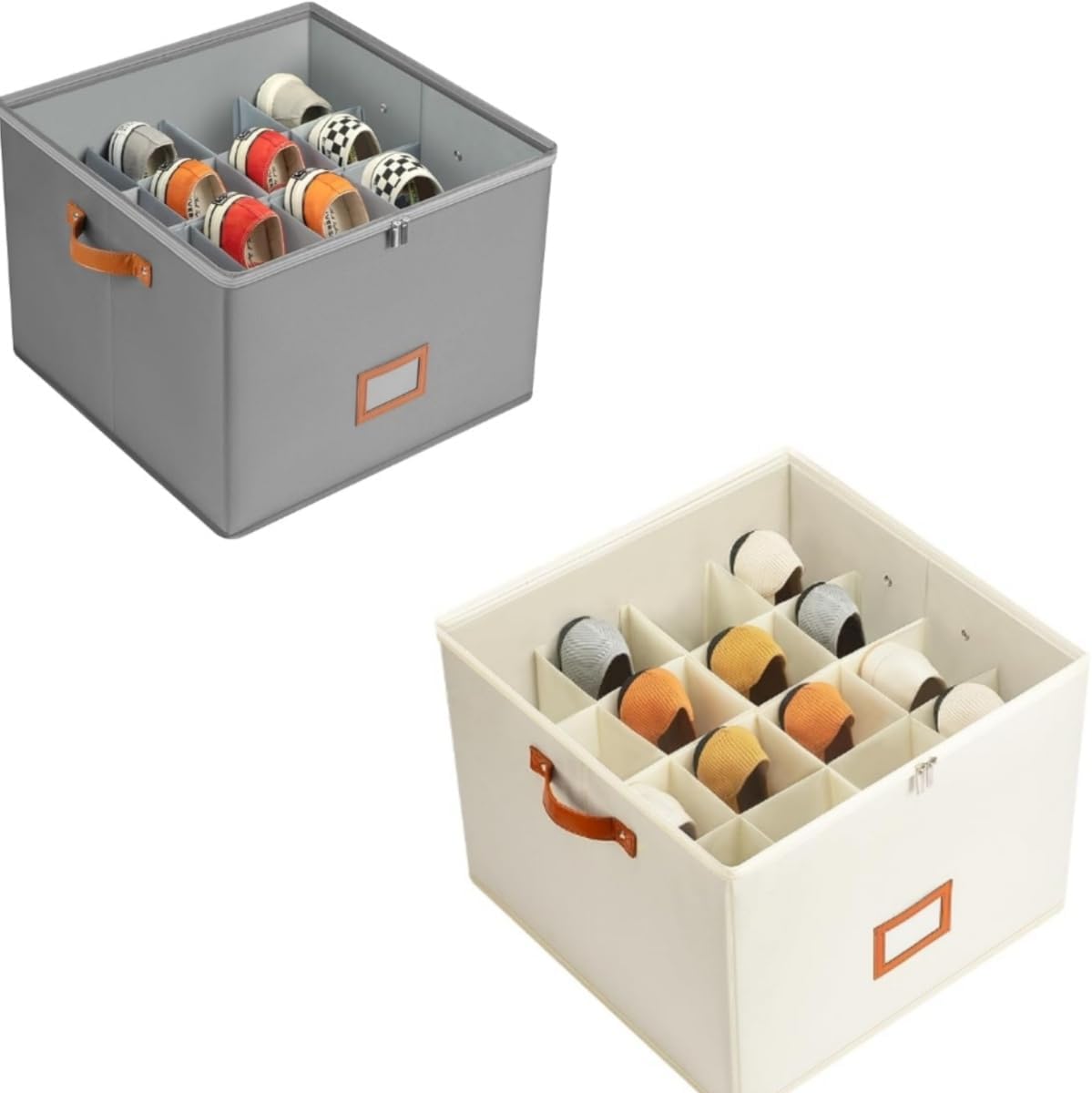 LAST DAY - Fabric Shoe Organizer Storage Box
