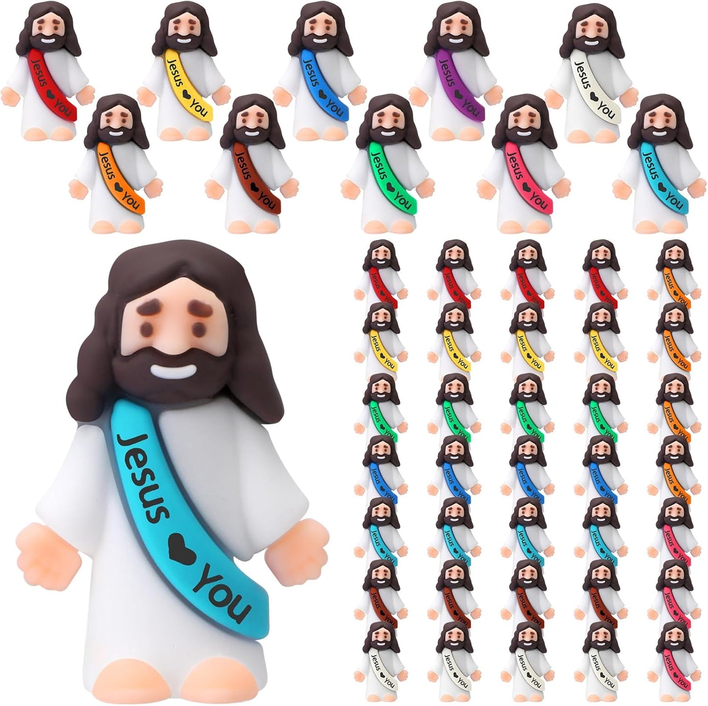 🔥Original Design Figures - Jesus Loves You💖