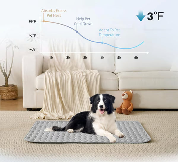 LAST DAY 49% OFF Dog Cooling Mat (4x more effective)