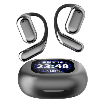 True Powerful Bluetooth 5.4 Open Ear Earbuds, IPX5 Waterproof