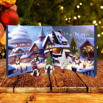 🎅Christmas Halloween Gnome Countdown Calendar 2025