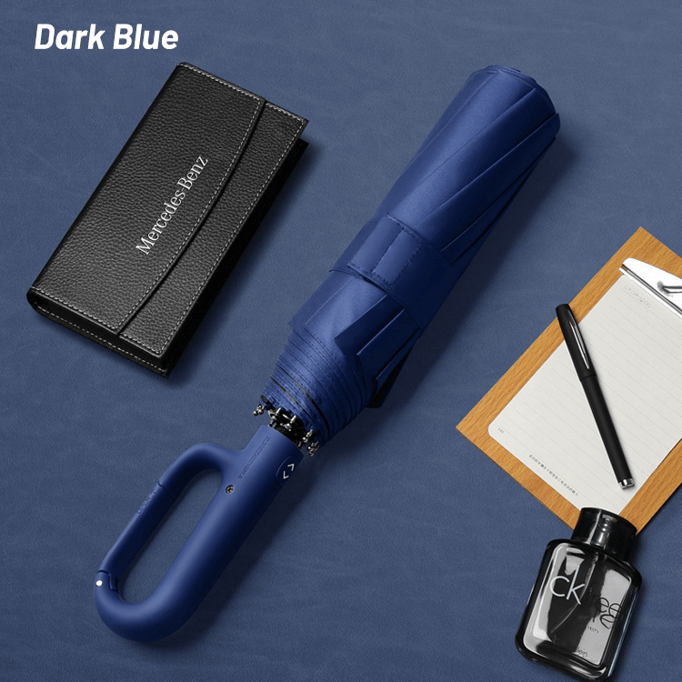 Fully automatic portable folding umbrella