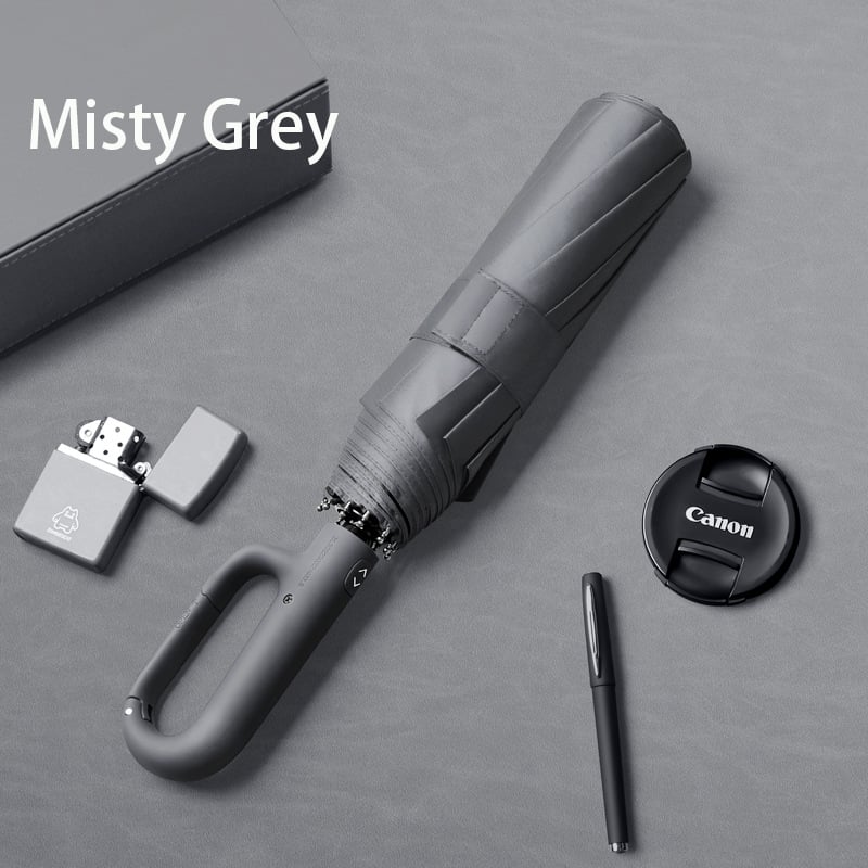 Fully automatic portable folding umbrella